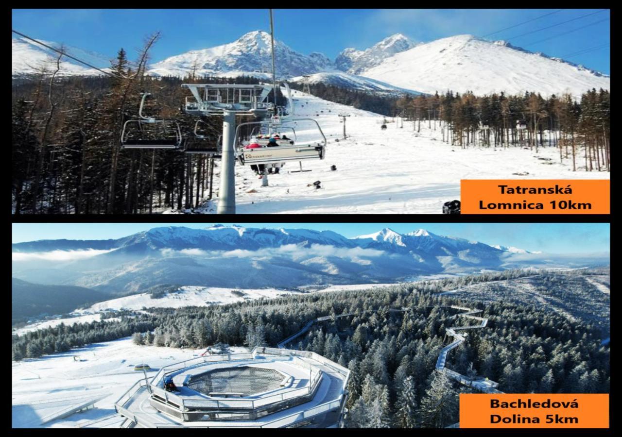 Apartmány ANJA Vysoké Tatry Exterior foto